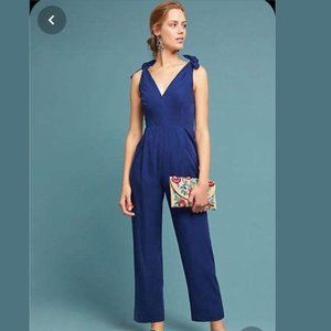 Tracy Reese x Anthropologie Maude Tied Jumpsuit